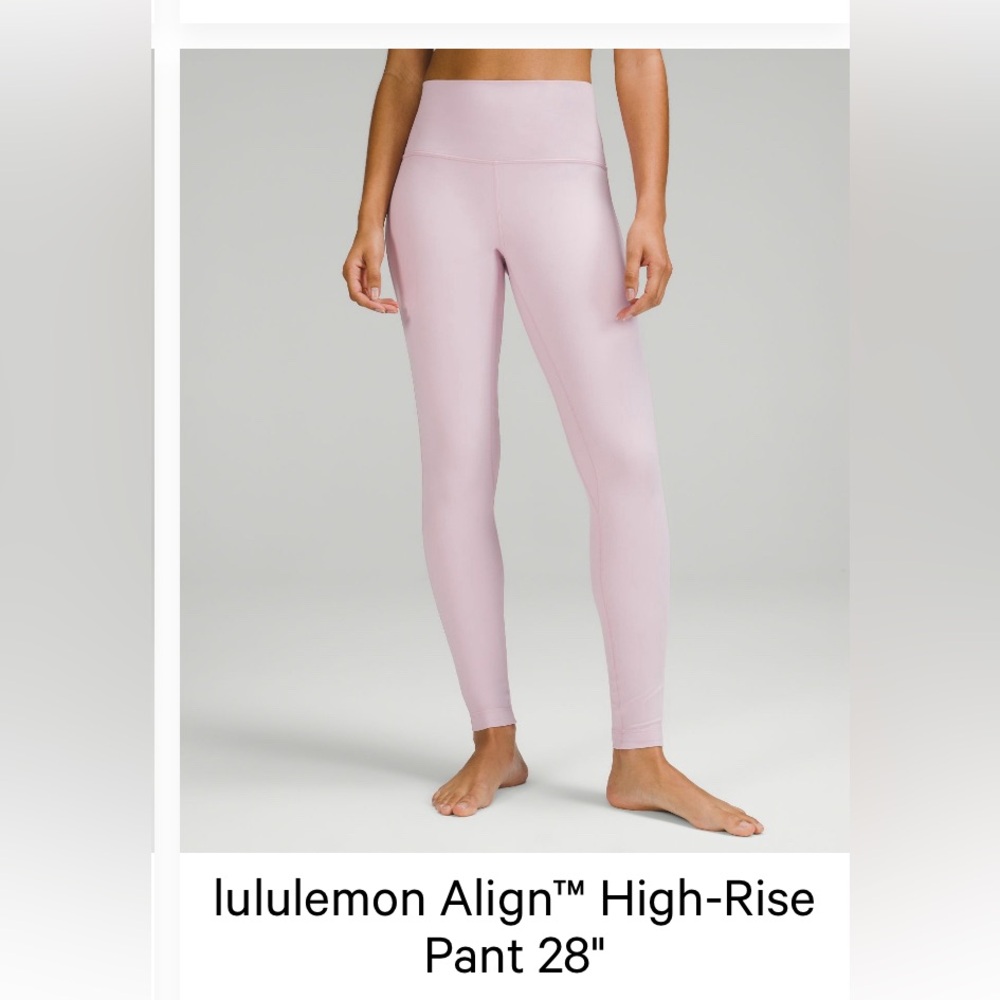 Lululemon high rise 28” legging